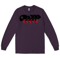 Plum roller derby helmets Long Sleeve Tee - linhVisuals