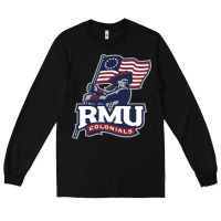 Black robert morris colonials Long Sleeve Tee - linhVisuals