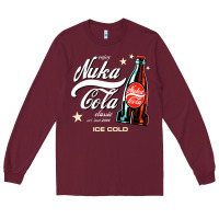 Burgundy klasicoke Long Sleeve Tee - linhVisuals
