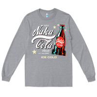 Heather Grey klasicoke Long Sleeve Tee - linhVisuals