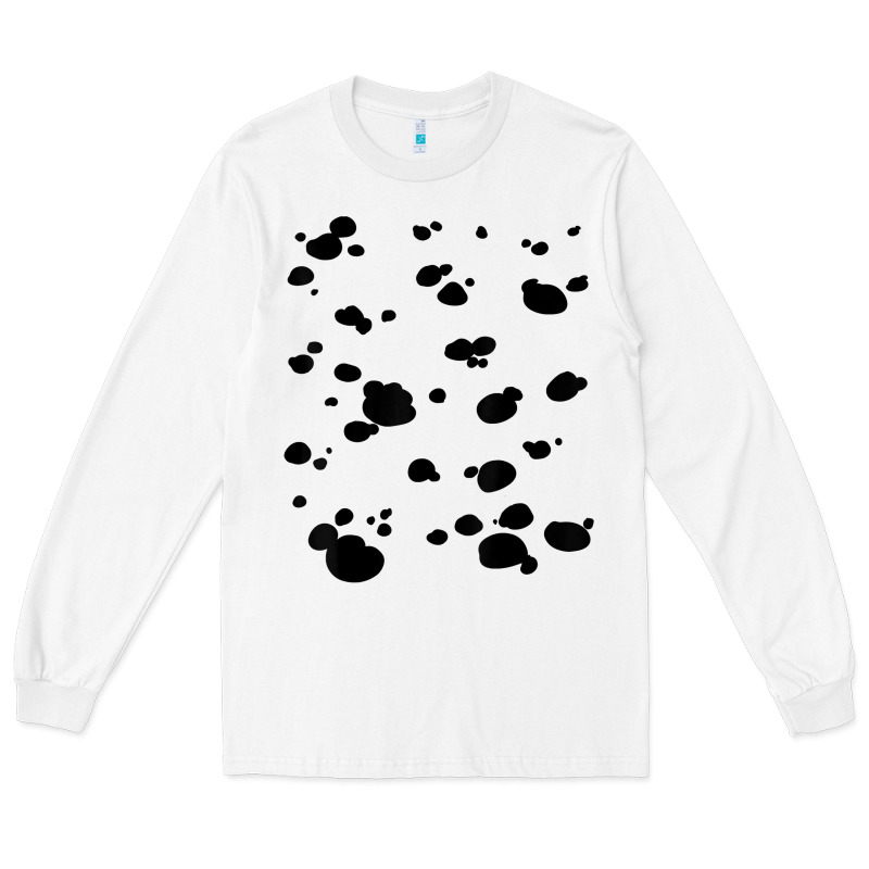 Dalmatian Dog Pattern Funny Diy Costume T Shirt Long Sleeve Tee by linhVisuals | Teevron