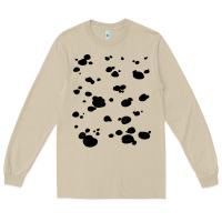 Mushroom dalmatian dog pattern funny diy costume t shirt Long Sleeve Tee - linhVisuals