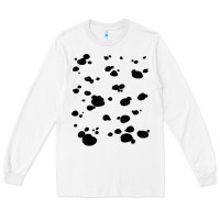Dalmatian Dog Pattern Funny Diy Costume T Shirt Long Sleeve Tee | Teevron