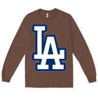 Chestnut la los angeles Long Sleeve Tee - linhVisuals