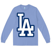 Colony Blue la los angeles Long Sleeve Tee - linhVisuals