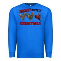 True Royal Merry Cluckin' Christmas Premium Sweatshirt - RanaPortraitStore