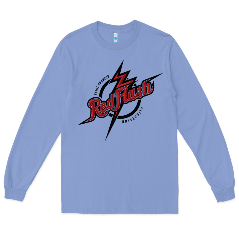 St. Francis (pa) Red Flash Long Sleeve Tee by linhVisuals | Teevron