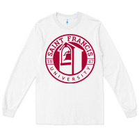 White st. francis (pa) red flash Long Sleeve Tee - linhVisuals