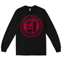 Black st. francis (pa) red flash Long Sleeve Tee - linhVisuals