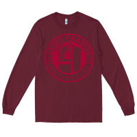 Burgundy st. francis (pa) red flash Long Sleeve Tee - linhVisuals