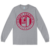 Heather Grey st. francis (pa) red flash Long Sleeve Tee - linhVisuals
