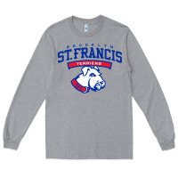 Heather Grey st. francis brooklyn terriers Long Sleeve Tee - linhVisuals