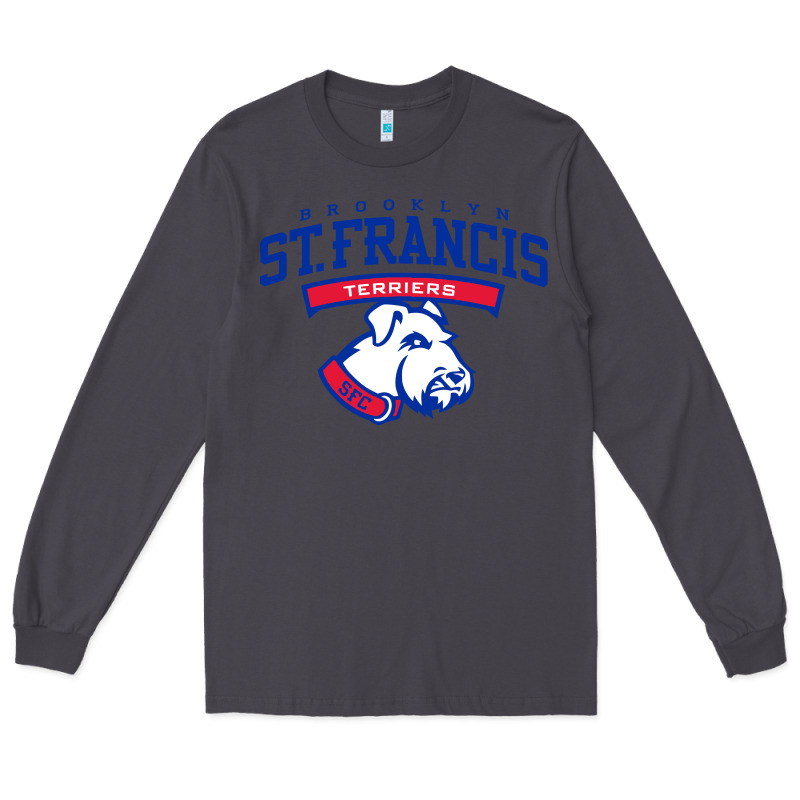 St. Francis Brooklyn Terriers Long Sleeve Tee by linhVisuals | Teevron