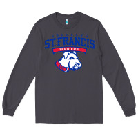 Smoke st. francis brooklyn terriers Long Sleeve Tee - linhVisuals