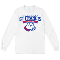 White st. francis brooklyn terriers Long Sleeve Tee - linhVisuals