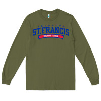 Army Green st. francis brooklyn terriers Long Sleeve Tee - linhVisuals