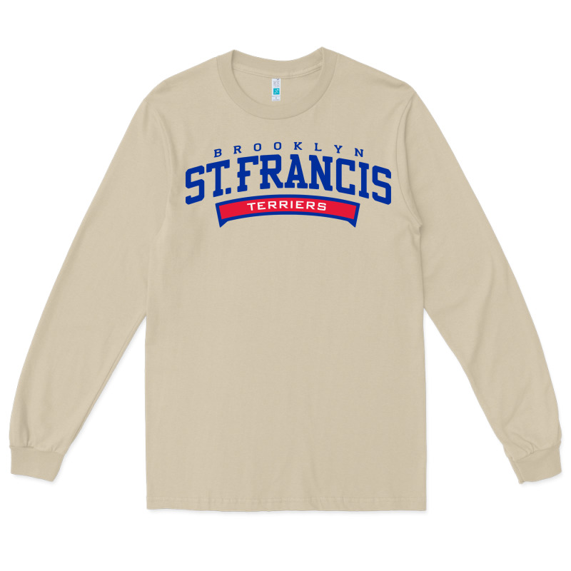 St. Francis Brooklyn Terriers Long Sleeve Tee by linhVisuals | Teevron