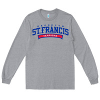 Heather Grey st. francis brooklyn terriers Long Sleeve Tee - linhVisuals