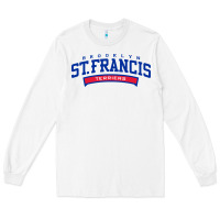White st. francis brooklyn terriers Long Sleeve Tee - linhVisuals