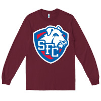 Burgundy st. francis brooklyn terriers Long Sleeve Tee - linhVisuals