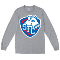 Heather Grey st. francis brooklyn terriers Long Sleeve Tee - linhVisuals