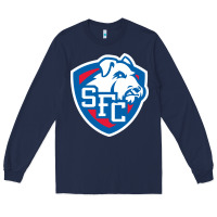 Navy st. francis brooklyn terriers Long Sleeve Tee - linhVisuals