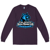 Plum The cal state san marcos cougars Long Sleeve Tee - linhVisuals