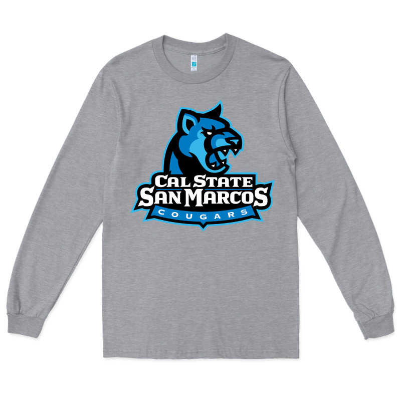 The Cal State San Marcos Cougars Long Sleeve Tee by linhVisuals | Teevron