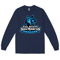 Navy The cal state san marcos cougars Long Sleeve Tee - linhVisuals