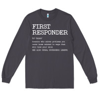 Smoke first responder  definition design Long Sleeve Tee - linhVisuals