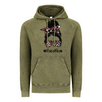 Vintage Olive race mom Vintage Hoodie - SublimationCraftShop