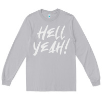 Moon Dust hell yeah! Long Sleeve Tee - linhVisuals