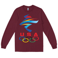 Usa Olympic Rings Long Sleeve Tee | Teevron