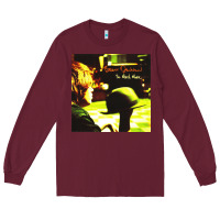 Burgundy brett dennen Long Sleeve Tee - linhVisuals
