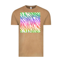 Vintage Camel watercolor rainbow zebra seamless pattern Vintage Tee - BundleAndBundleShop