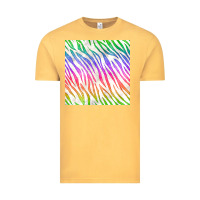 Watercolor Rainbow Zebra Seamless Pattern Vintage Tee | Teevron
