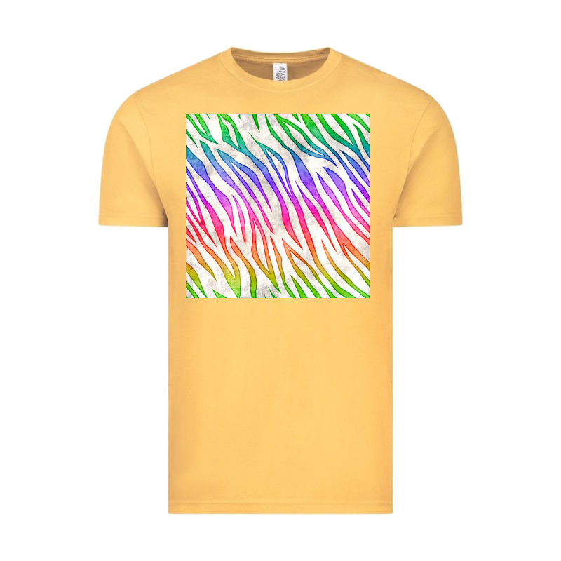 Watercolor Rainbow Zebra Seamless Pattern Vintage Tee by BundleAndBundleShop | Teevron