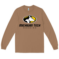 Toasted Coconut michigan tech Long Sleeve Tee - linhVisuals