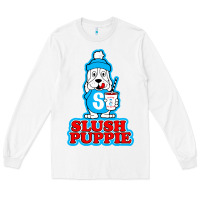 White slush puppie cute Long Sleeve Tee - linhVisuals