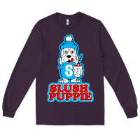 Plum slush puppie cute Long Sleeve Tee - linhVisuals