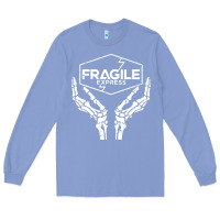 Colony Blue fragile express death stranding Long Sleeve Tee - linhVisuals