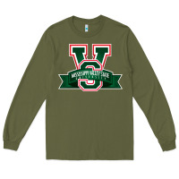 Army Green mississippi valley Long Sleeve Tee - linhVisuals