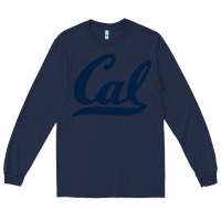 Navy california Long Sleeve Tee - linhVisuals
