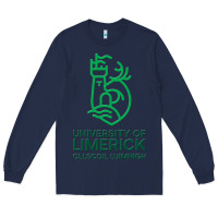 Navy ul  university of limerick Long Sleeve Tee - linhVisuals