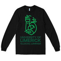 Black ul  university of limerick Long Sleeve Tee - linhVisuals