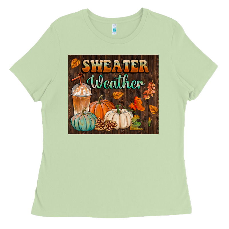 Sweater Weather Tumbler Ladies Tee by BundleAndBundleShop | Teevron