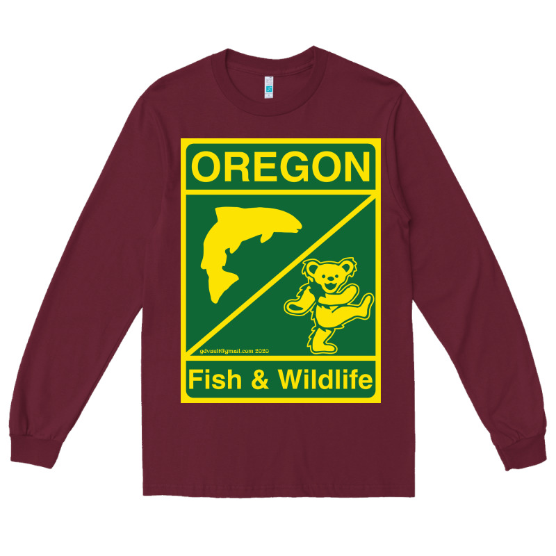 Oregon Fish & Wildlife Deadheads Unite! Long Sleeve Tee by linhVisuals | Teevron