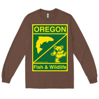 Chestnut oregon fish & wildlife deadheads unite! Long Sleeve Tee - linhVisuals