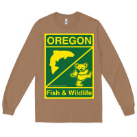 Toasted Coconut oregon fish & wildlife deadheads unite! Long Sleeve Tee - linhVisuals