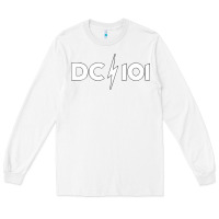 White DC 101 Long Sleeve Tee - linhVisuals